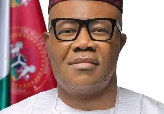 The Senate President Godswill Obot Akpabio